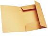 mappe, charteque, A4 med 3 klapper, DKF  nr. 125